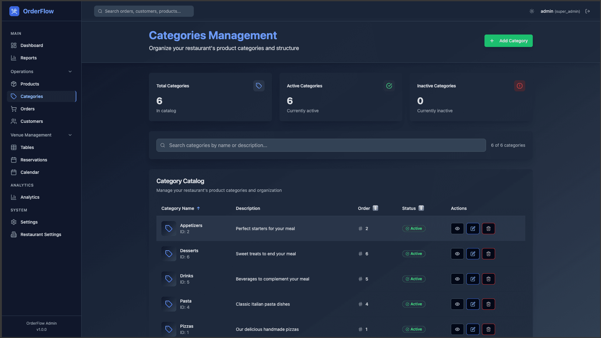 OrderFlow Screenshot 3