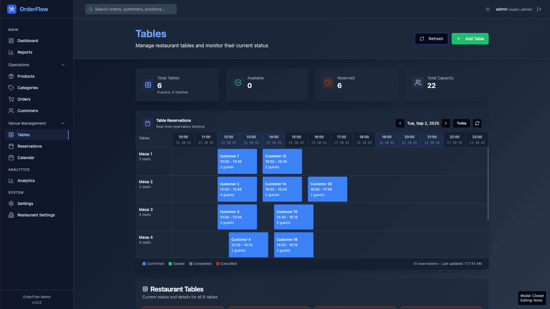 OrderFlow Screenshot 6