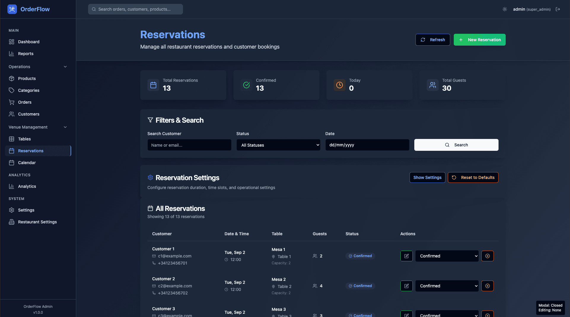 OrderFlow Screenshot 7