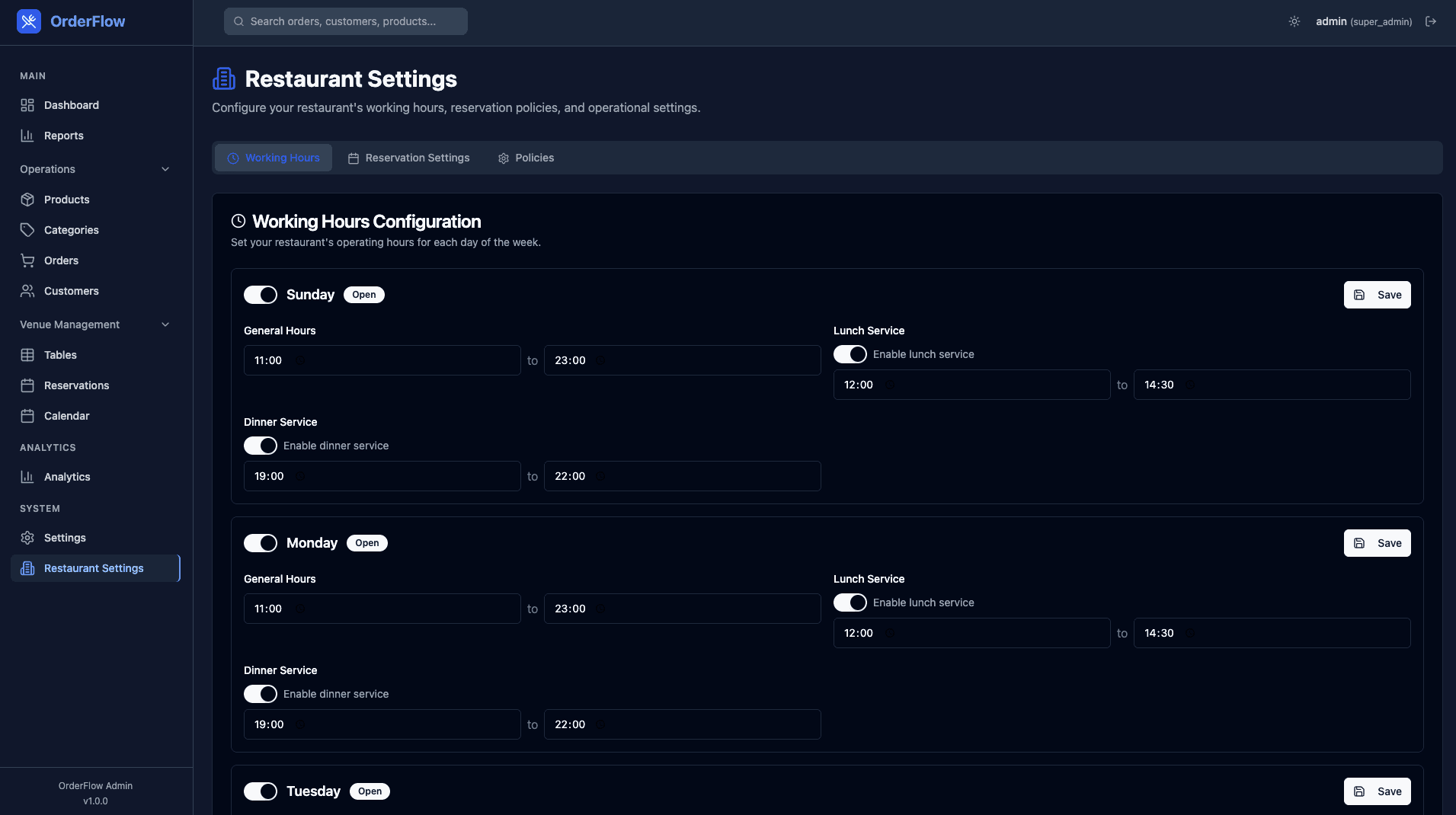 OrderFlow Screenshot 11